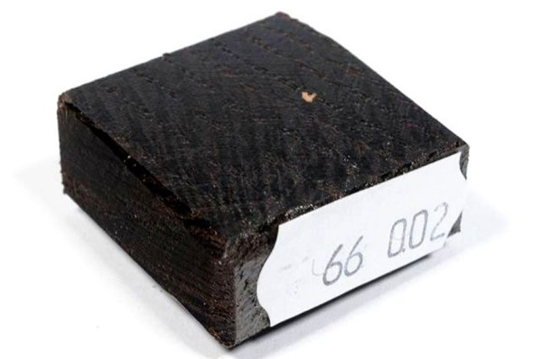 Ring Blank aus Holz - Eiche geräuchert