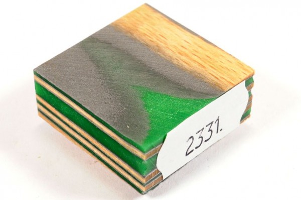 Furnier in Kunstharz für Ringe