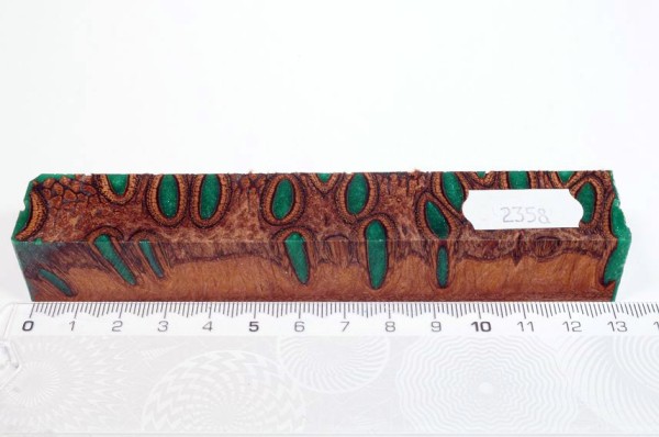 Banksiazapfen in Kunstharz - Grün - 13 cm