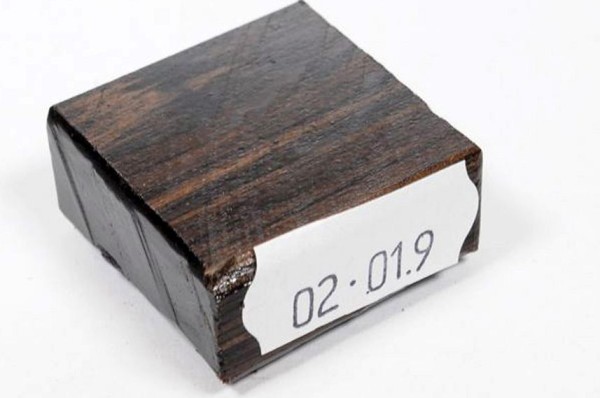 Ring Blank aus Holz - Grenadill - 2. Wahl