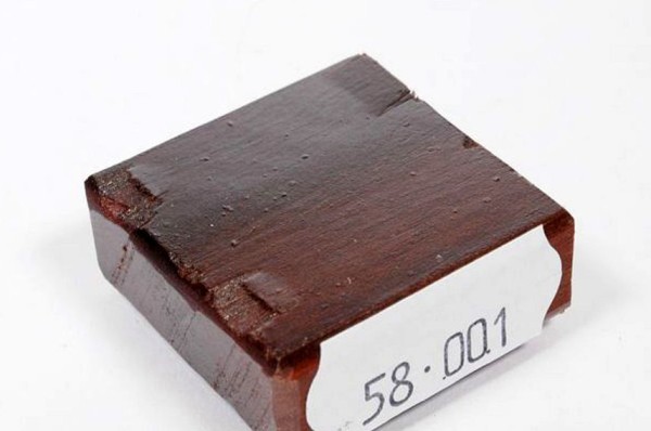 Ring Blank aus Holz - Zapote