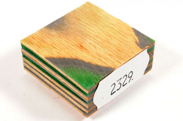 Furnier in Kunstharz für Ringe