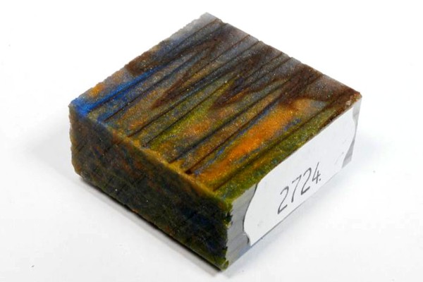 Welle in Kunstharz für Ringe