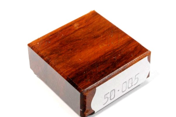 Ring Blank aus Holz - Makassar Ebenholz