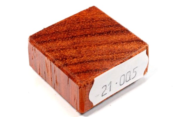 Ring Blank aus Holz - Padouk