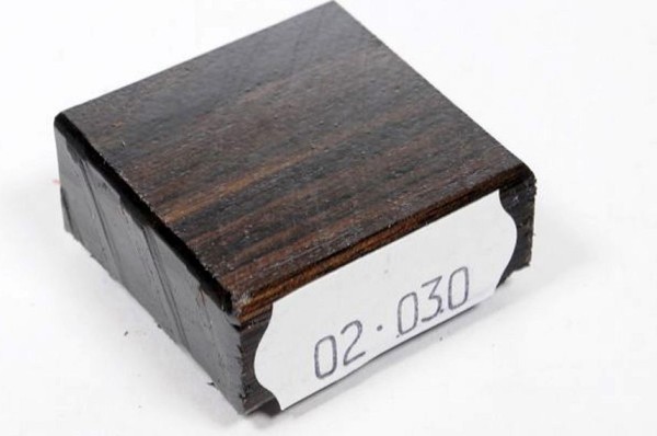Ring Blank aus Holz - Grenadill - 2. Wahl