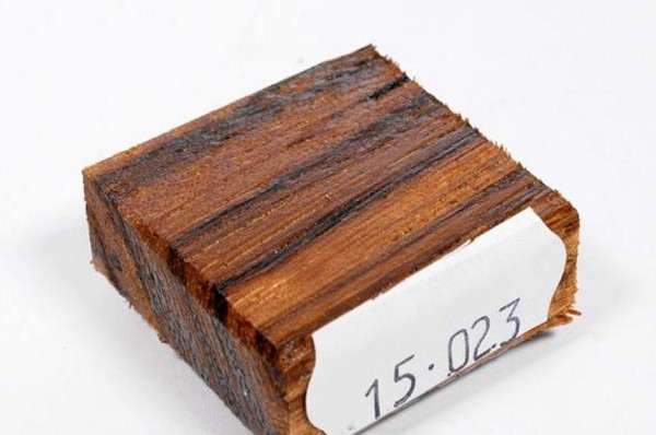 Ring Blank aus Holz - Zebrano