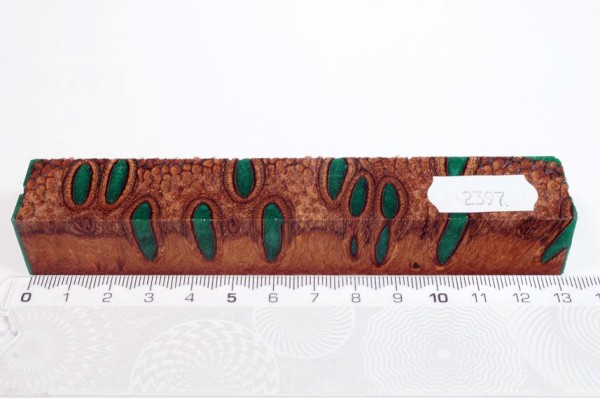 Banksiazapfen in Kunstharz - Grün - 13 cm
