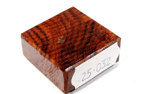 Ring Blank aus Holz - Honduras Palisander Maser