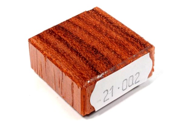 Ring Blank aus Holz - Padouk
